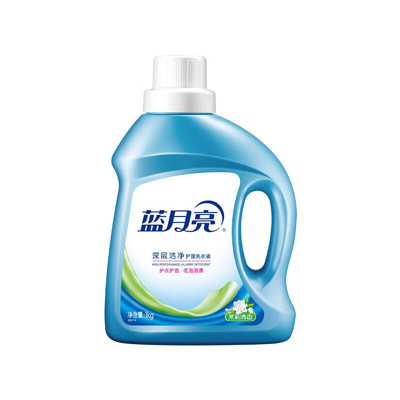 蓝月亮 洗护组合三件套/(茉莉花香洗衣液1kg+茉莉花香洗衣液500g+玉玲兰柔顺剂500g)高清大图