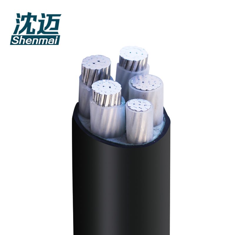 沈迈 铝芯电缆 ZC-YJLV-0.6/1kv-4*150+1*70平方 /米高清大图