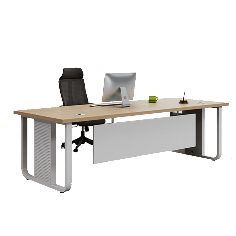 圣承启 班台桌 2.0米带椅张高清大图