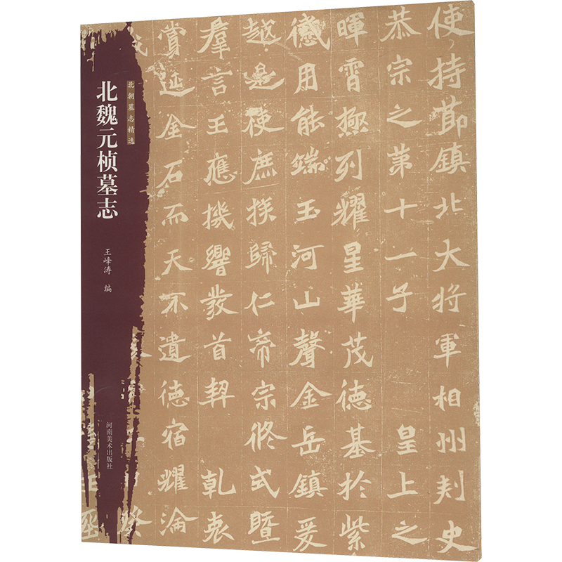 正版新书】北朝墓志精选 北魏元桢墓志王峰涛 编9787540165291