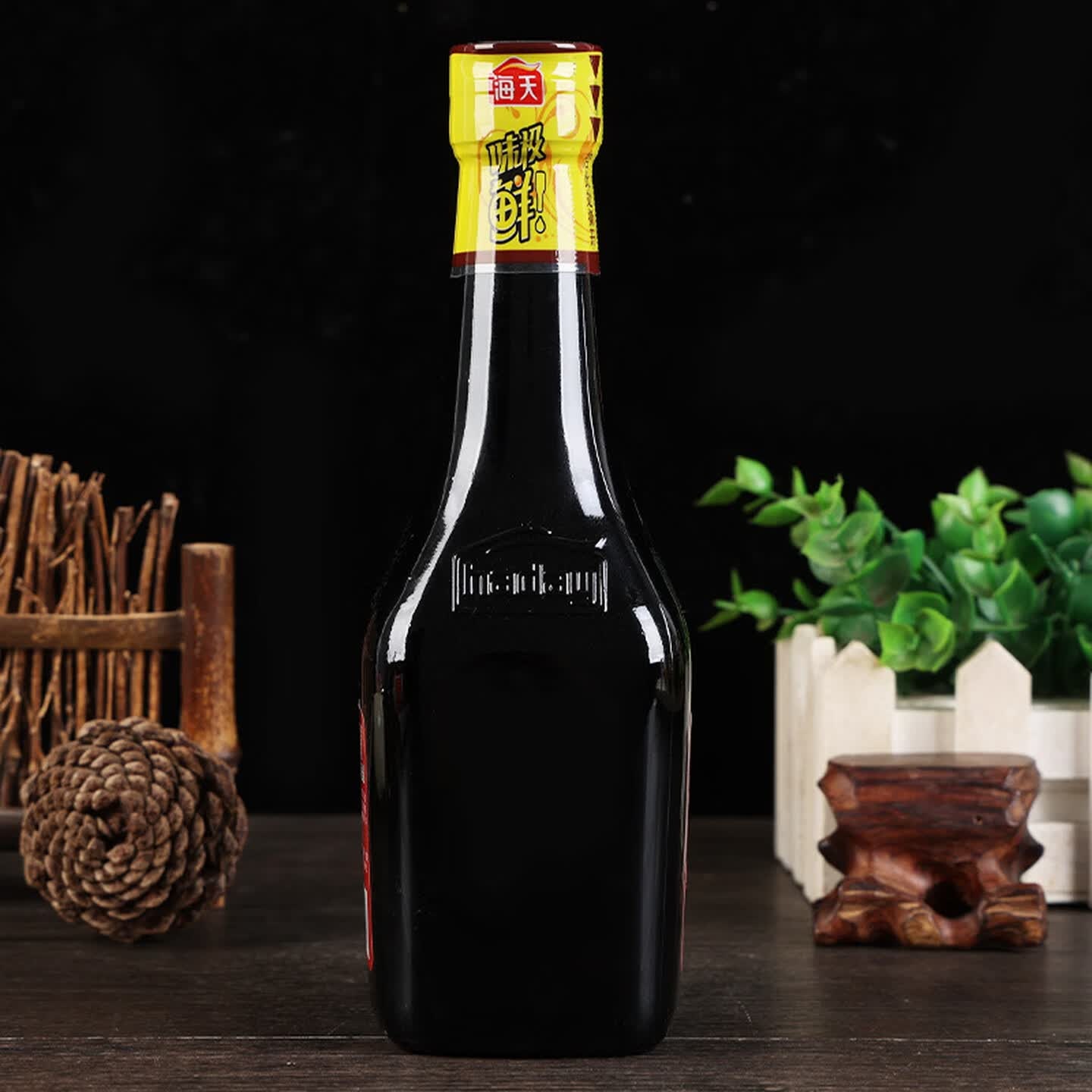 海天(HADAY)海鲜调味料组合生抽老抽蚝油酱油瓶凉拌炒菜提鲜家用蒸鱼火锅 海天0添加味极鲜酱油380ml*1瓶高清大图