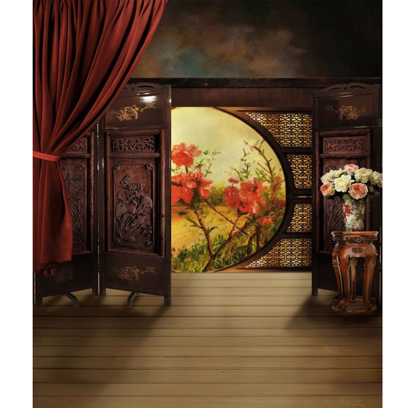 背景墙3d古风拍摄背景布网红古典舞蹈视频古装背景布主题拍照gc3855宽