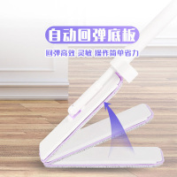 妙洁易挤净免手洗平板拖把干湿两用家用拖把瓷砖旋转尘推地拖