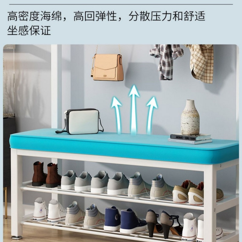 铭思达衣帽架置物架高清大图