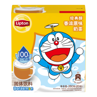 立顿Lipton 经典醇香浓原味奶茶 20包350g (新老包装随机发货)