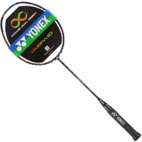 启康 尤尼克斯YONEX羽毛球拍 DUORA10 双刃10 李宗伟战拍 蓝橙 未穿线