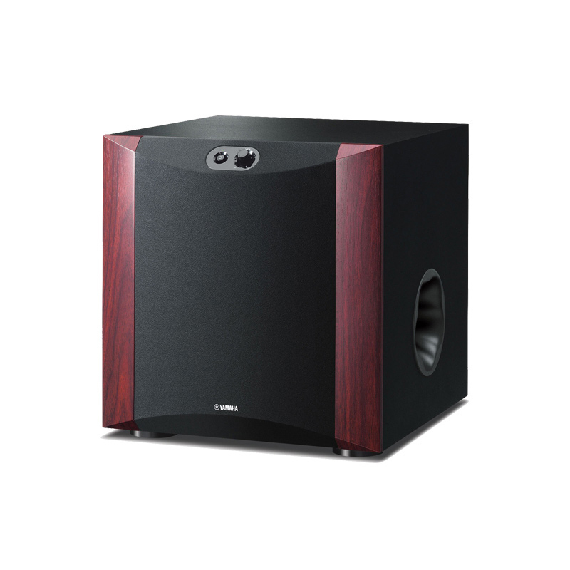 雅马哈(YAMAHA)NS-SW200 2.1声道重低音音箱 有源低音炮 家用音响设备 桌面式AV音箱(玫瑰红色)
