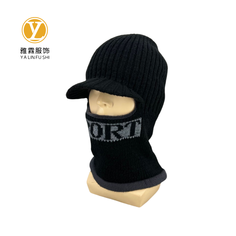 雅霖服 秋冬季毛线帽护脖YLF-04219 个高清大图