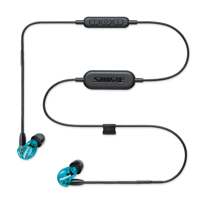 Shure/舒尔 SE215-BT1无线蓝牙音乐耳机 入耳式运动蓝牙挂耳式塞