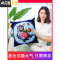 三维工匠2019新款手工刺绣车内车上车里放的十字绣汽车抱枕套一对 咖啡色(1个枕套无枕芯)46*46[只绣花]多件折上折