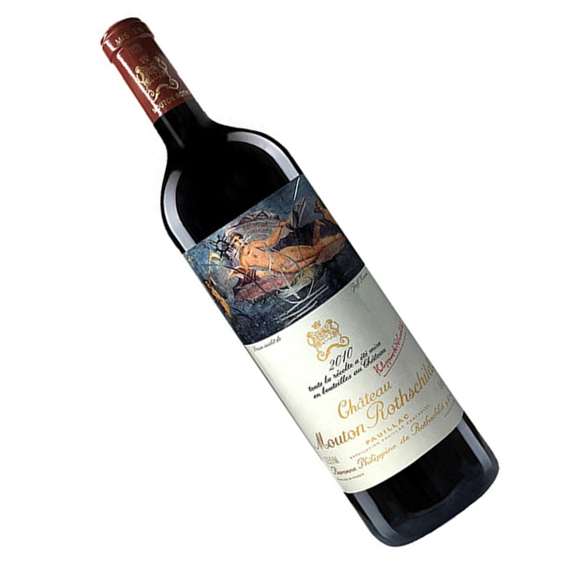 [名庄酒]2010年 木桐酒庄(Mouton Rothschild)干红葡萄酒750ml(正牌) 单瓶装 RP90