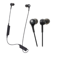 铁三角（audio-technica）ATH-CK200BT 无线蓝牙入耳式运动耳机 带线控手机耳机 通话式耳机(黑色)