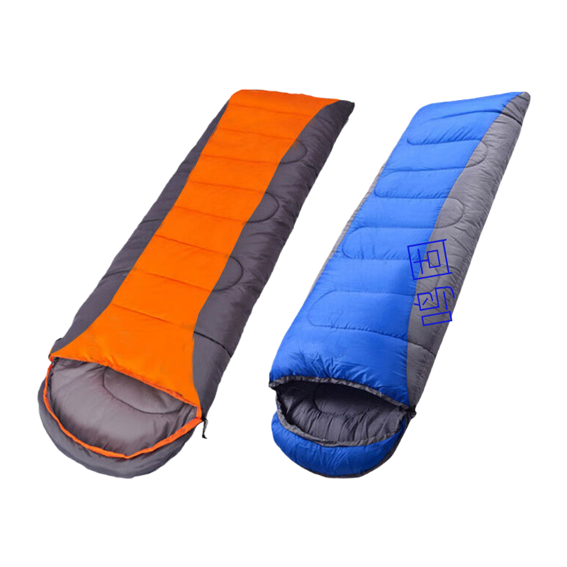 鸣固 TS075478977 成人户外应急防寒睡袋 1300克伸手可拼接