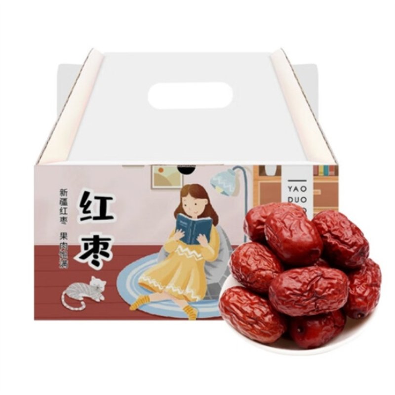 姚朵朵-特级免洗红枣1.2千克