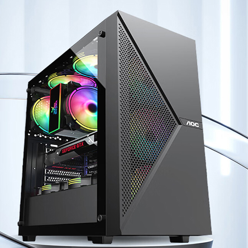 i5 14600KF/RTX3050 /5050 8G独显DIY组装机台式电脑游戏组装机高配吃鸡游戏主机网咖高配兼容组装机5050独显主机高清大图