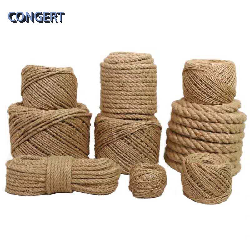 CONGERT 麻绳 10毫米一米 捆高清大图