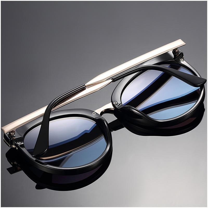 H022 Sunglass Fashion 大框猫眼太阳镜圆脸墨镜男女防晒眼镜潮人送女朋友七夕情人节礼物
