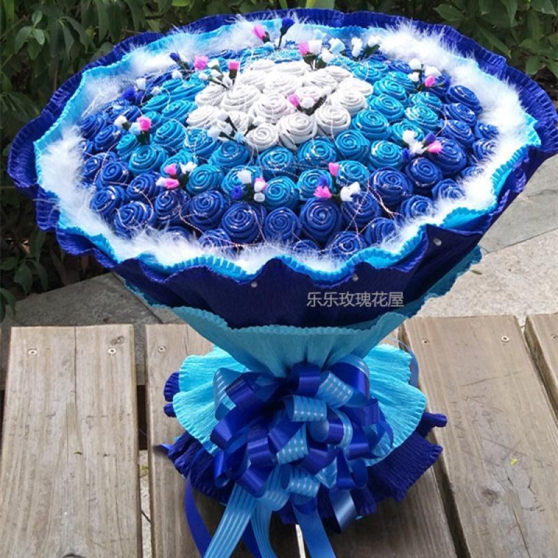 夏初蕊礼盒套装其他手工折纸海绵纸泡沫玫瑰花手工diy花束材料包套餐情人节礼物七夕 价格图片品牌报价 苏宁易购夏初蕊旗舰店