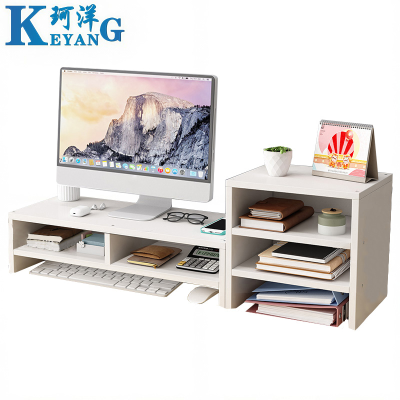 珂洋 电脑增高架 双层隔断+三层 个高清大图