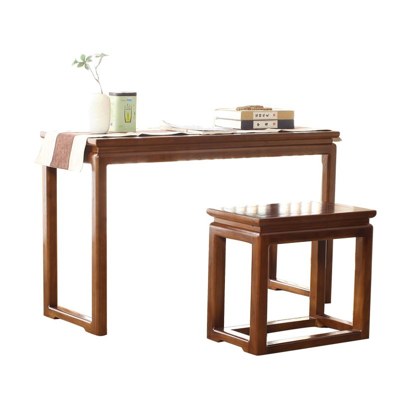 古筝琴桌古琴桌凳共鸣琴桌琴凳老榆木书桌中式国学桌书法桌子