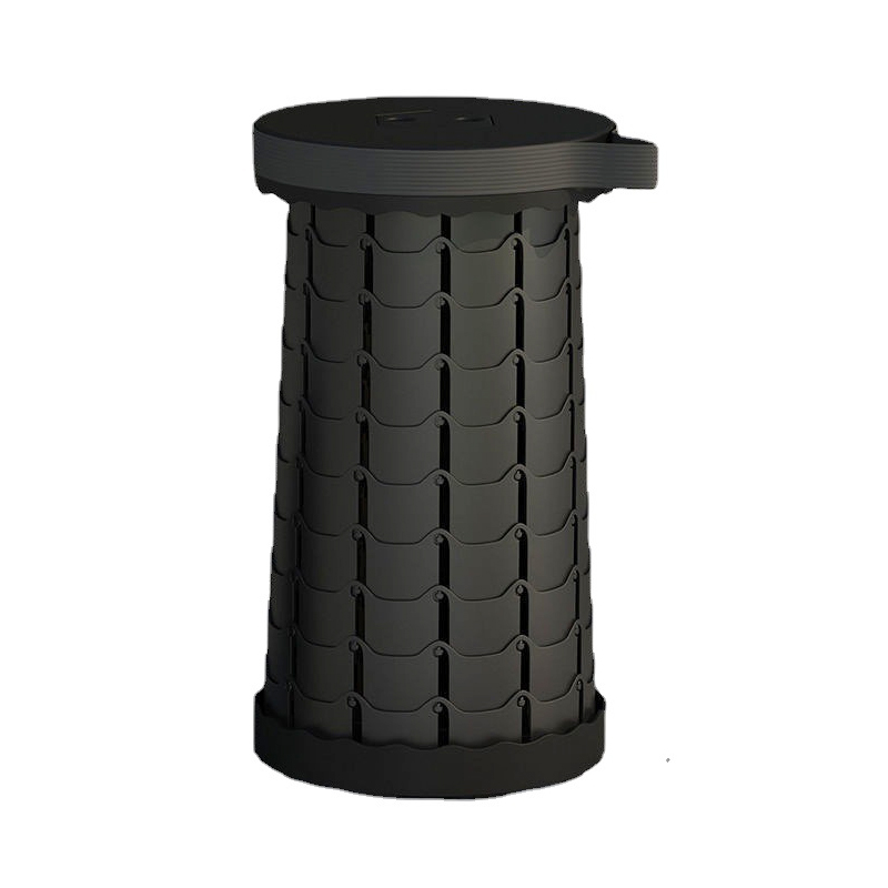 三极户外(Tri-Polar) TP8866便携折叠伸缩凳聚丙烯PP塑料黑环 午休椅 (计价单位:把) 黑色高清大图