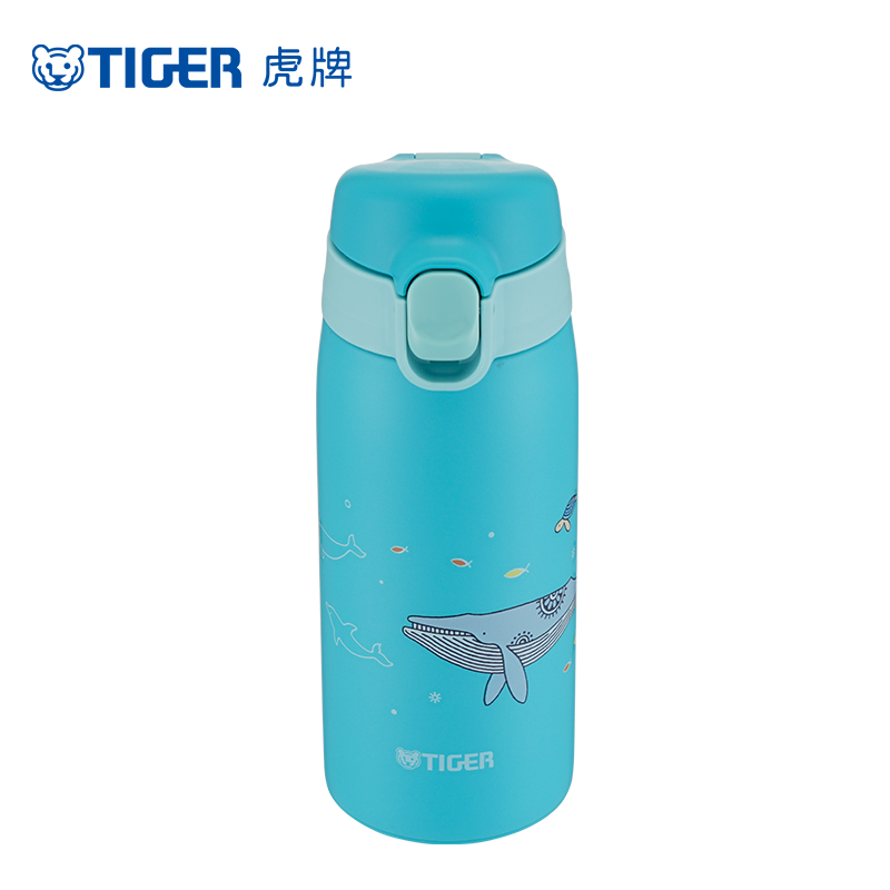 虎牌(tiger)不锈钢真空保温杯 便携 一键开启弹盖杯男女生杯子保温水杯MCT-A035