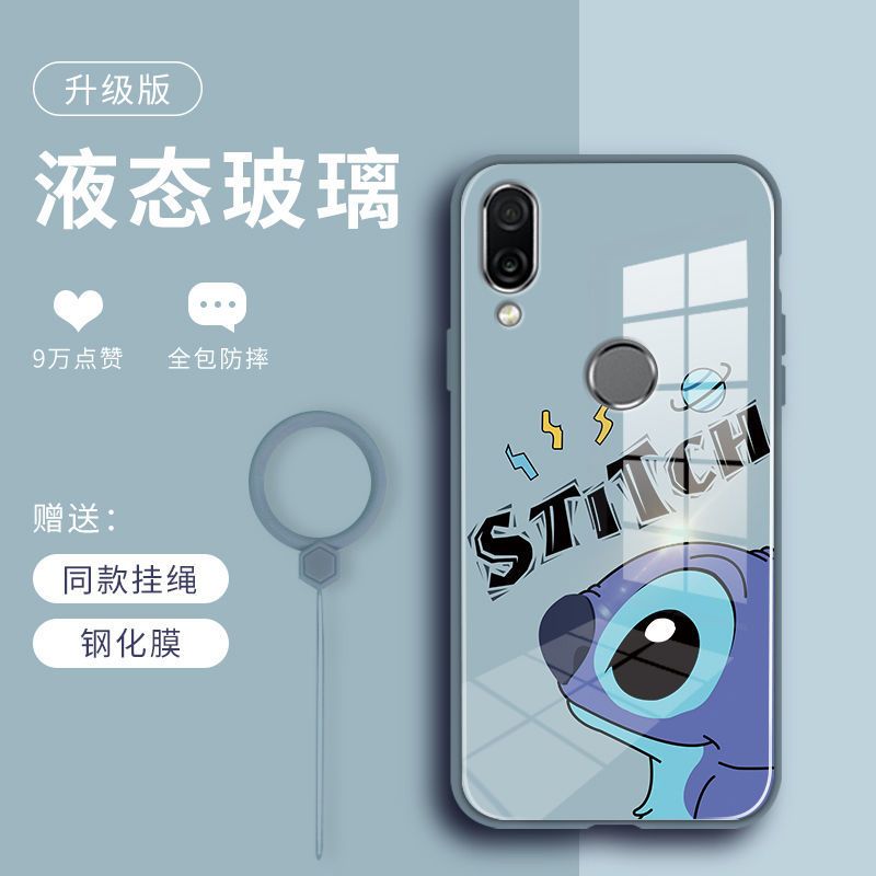 8x手机壳液态玻璃新款8x手机套全包防摔可爱男女潮流