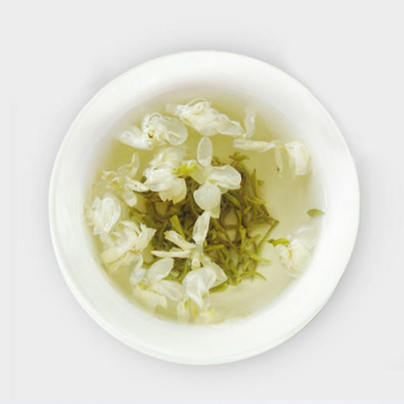 海汀园 茉莉花茶银螺 200g 罐