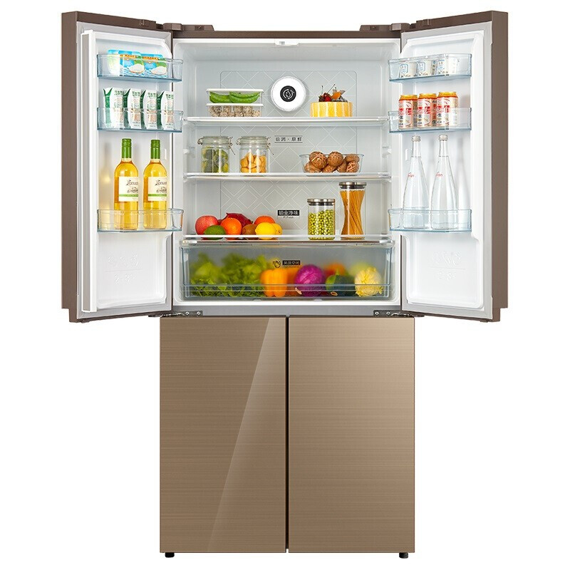 美的(Midea) 十字对开门冰箱冰箱 BCD-456WGM 456升