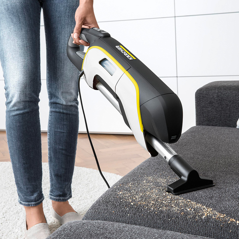 卡赫(KARCHER)吸尘器VC5白色豪华版 德国凯驰集团 立式家用 手持式 大功率静音 强力除螨 便携式吸尘器