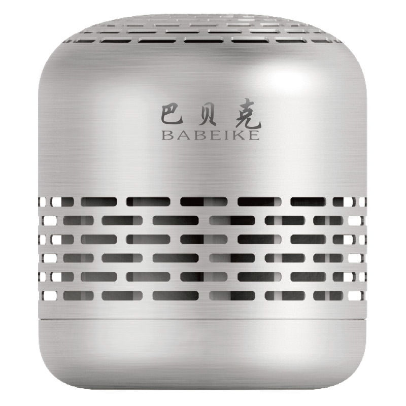 巴贝克(BABEIKE) Q8 除味盒 除甲醛 冰箱除味 鞋柜衣柜厕所车载 除甲醛 除异味 杀菌空气净化器(急速银)