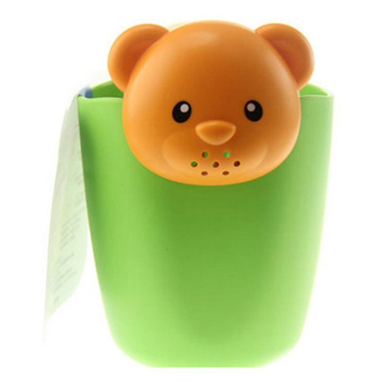 小白熊(Snow Bear)婴儿花洒浴勺PP材质 宝宝花洒水勺 婴童沐浴用品 09265