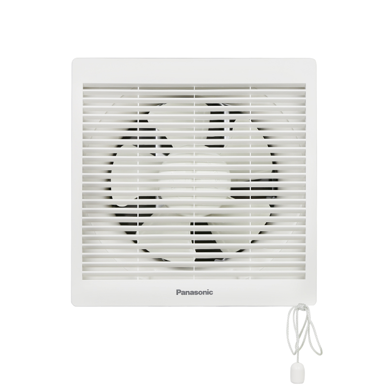 松下(Panasonic)换气扇壁用厨房卫生间大风量进排式双向方排气扇抽风扇进气扇百叶窗墙壁12寸/FV-20VRL2