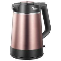美的(Midea) 电热水壶MK-VJ1502(VJ1502a)家用多功能自然保温烧水壶 304不锈钢倾倒防漏 1.5L
