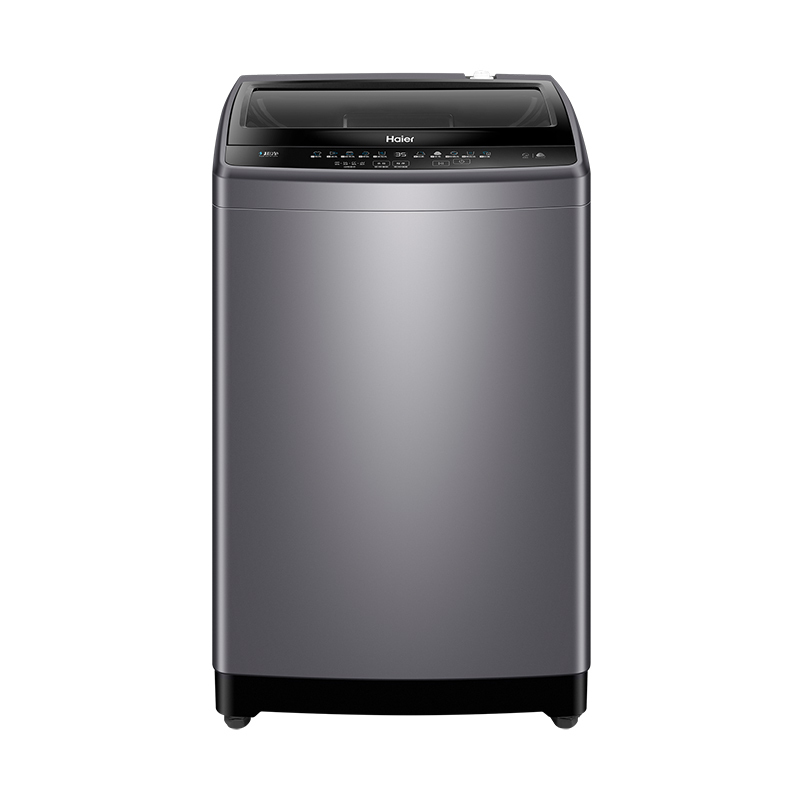 海尔haier全自动10公斤波轮洗衣机大容量预约自编程护衣家用租房大