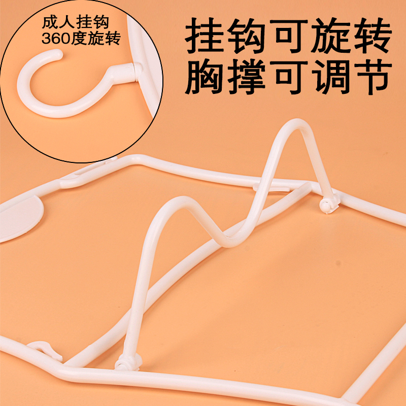 泳装衣架展示架游泳衣架塑料衣架泳衣专用衣架服装店衣架 儿童泳装衣架 10个