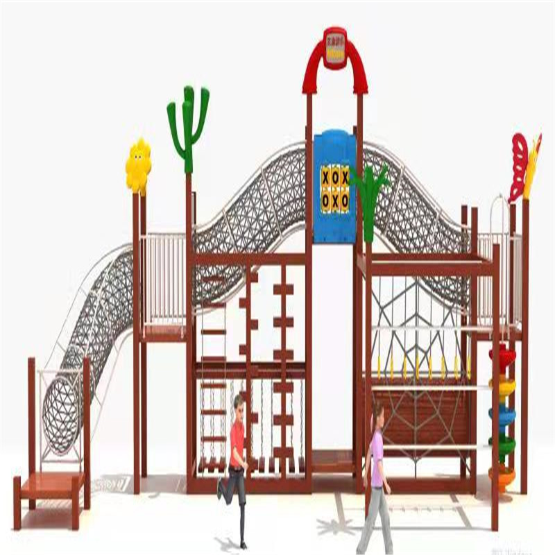 有康户外木制玩具有康YK-77户外木制拱笼玩具高清大图