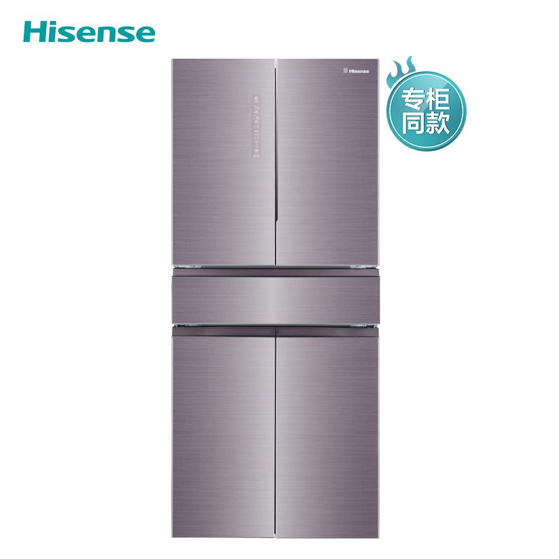海信(Hisense)420升食神冰箱 对开门多开门 电冰箱 一级能效变频风冷无霜 BCD-420WTDGVBP