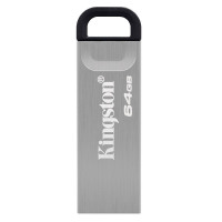 金士顿(Kingston) 64GB USB 3.2 Gen 1 U盘 DTKN 金属外壳 读速200MB/s