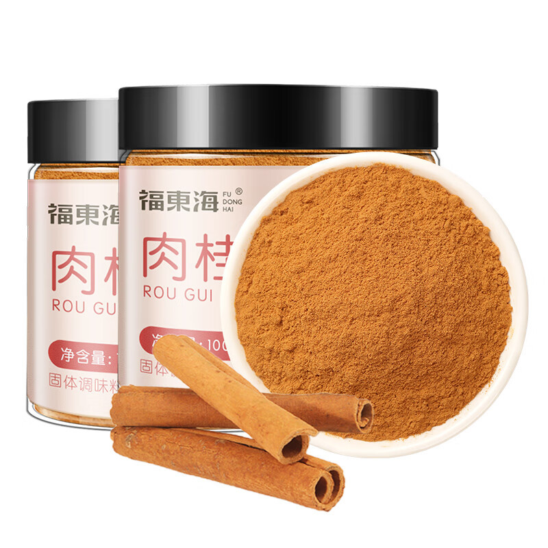 褔東海(FU DONG HAI) 肉桂粉100克*2瓶