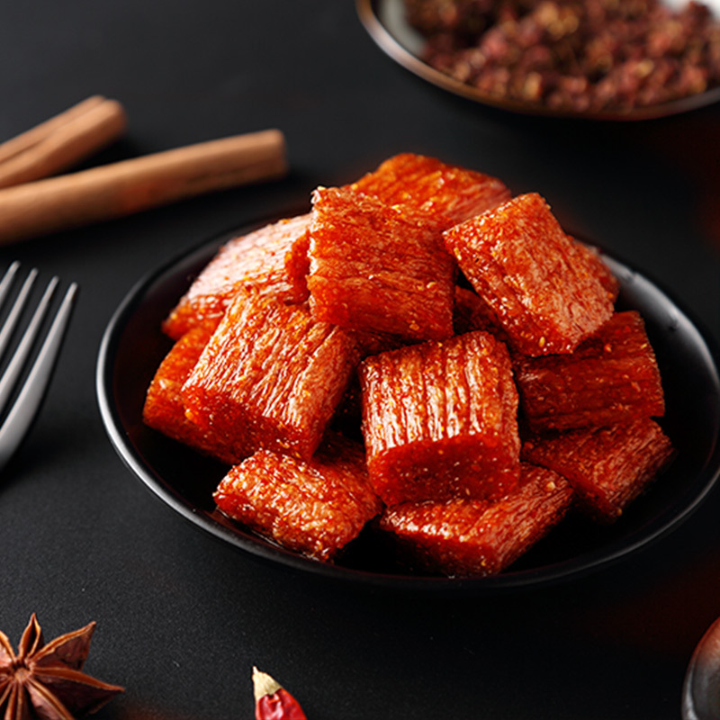 [领卷299-210]刻凡 [大刀肉辣条252g/袋] 素肉面食童年的味道办公室寝室解馋休闲小零食