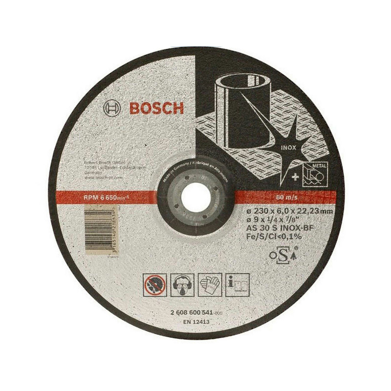 博世(Bosch) 不锈钢切割片125x1.6x22.23mm 货期5-10天高清大图
