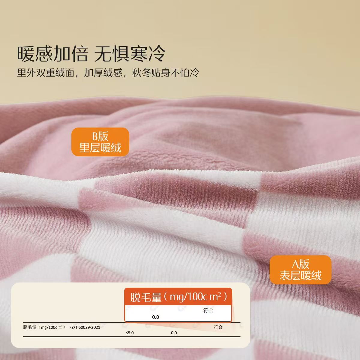 水星家纺暖绒四件套牛奶绒套件 倾城歌格韵(珊瑚粉)180cmx200cm高清大图