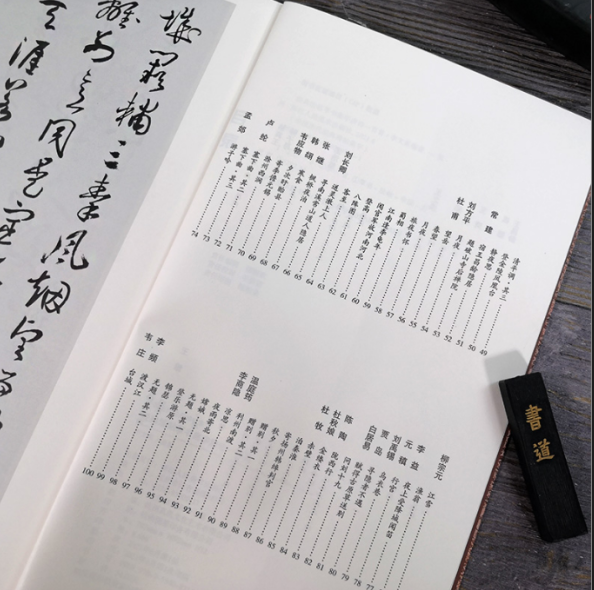 [醉染正版]经典法帖草书集字唐诗一百首 中国历代经典碑帖集字 收录孙过庭《书谱》王羲之《草诀歌》等名家草书碑帖集字古诗词高清大图