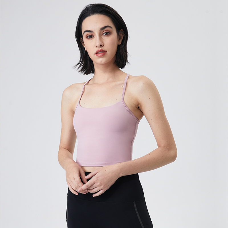 蒙洛里克瑜伽服背心新款运动内衣女性感吊带瑜伽文胸外穿跑步专业健身