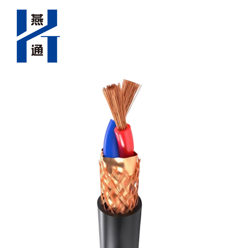 燕通 ZR-RVSP双绞屏蔽线 0.6/1KV-ZR-RVSP 2*0.75平方/米高清大图