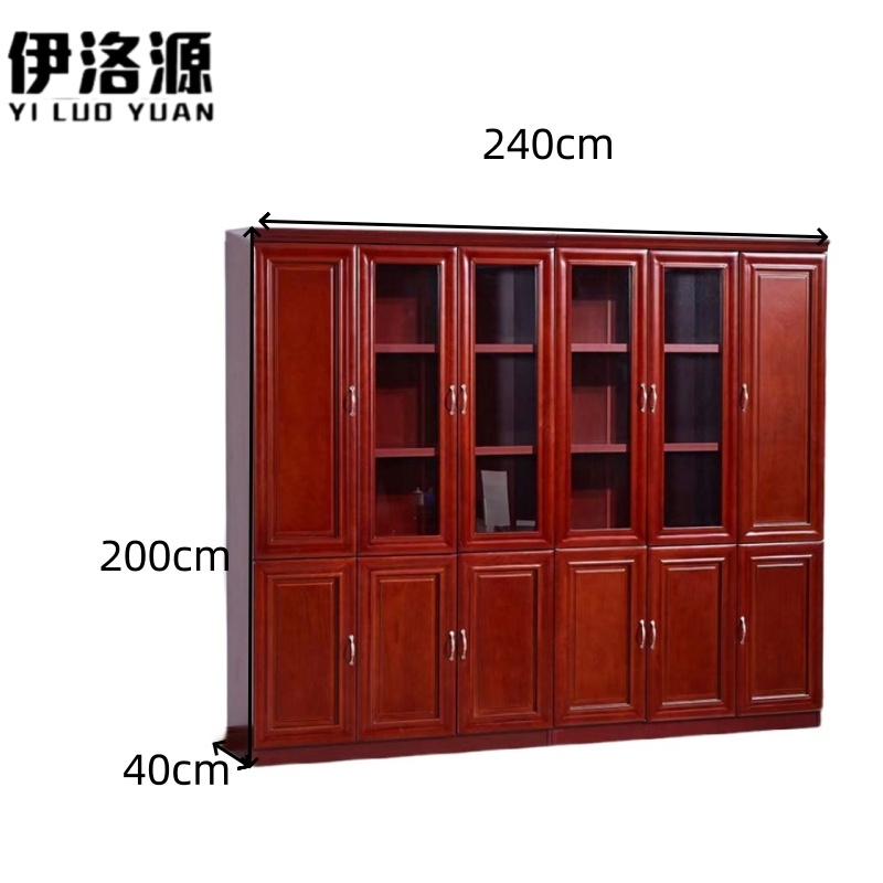 伊洛源 木质书柜文件柜高清大图