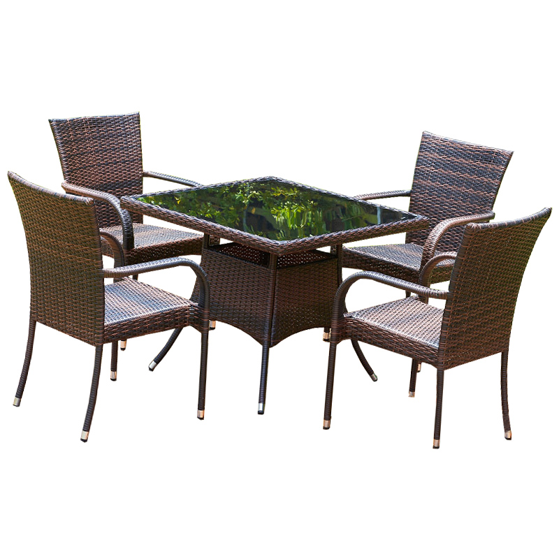 翼澜 户外桌椅 方桌 套高清大图