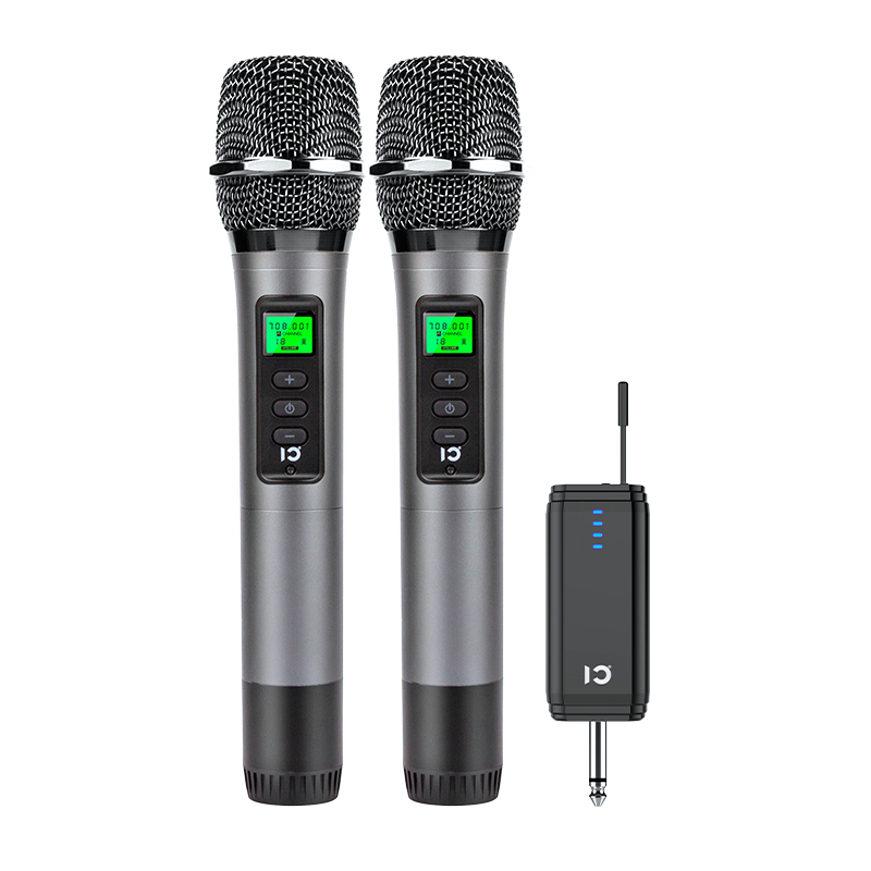 十度(ShiDu) U10万能无线麦克风 家庭影院KTV音响家用K歌手持话筒 豪华版单手持高清大图