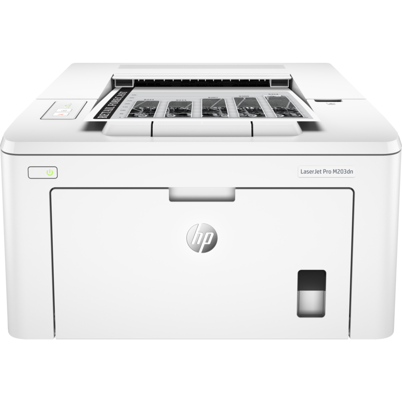 惠普 HP LaserJet Pro M203dn 黑白激光打印机（打印）